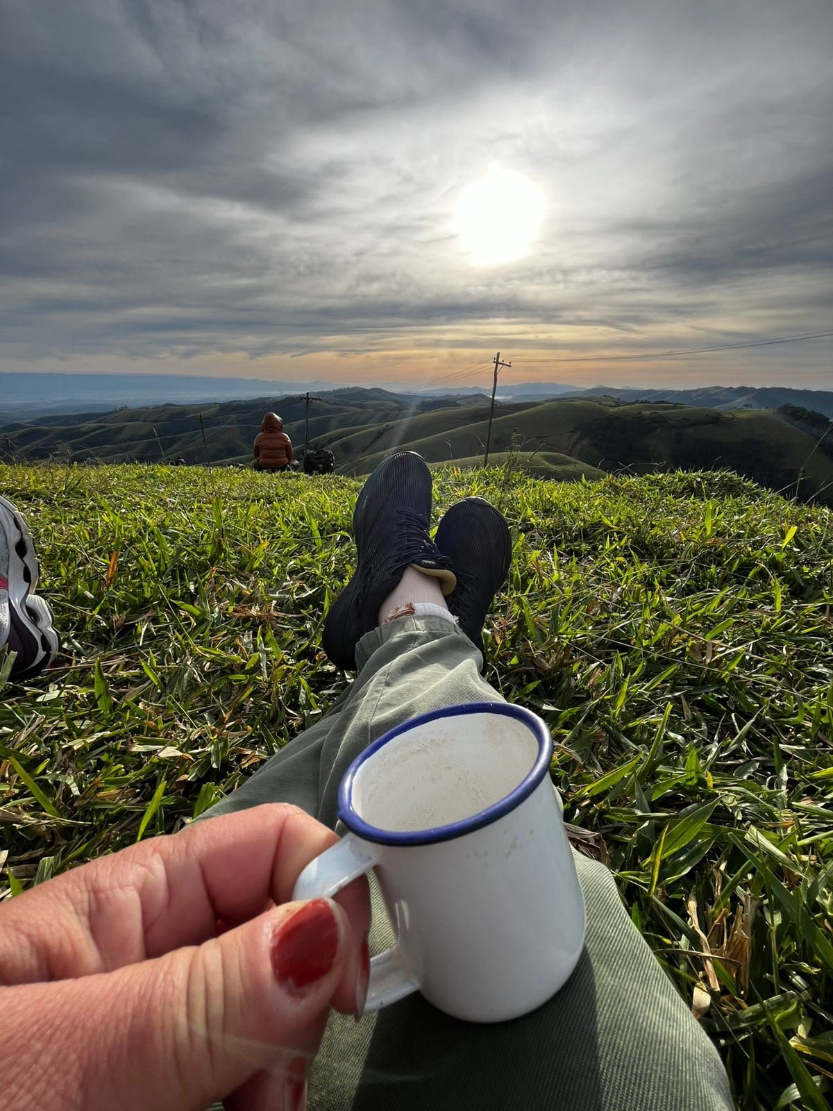 Vista panorâmica da trilha